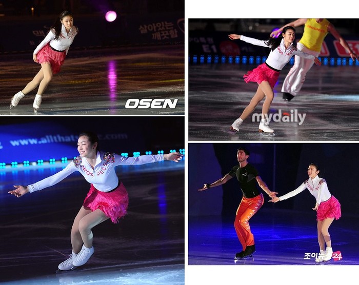 Ngoài tài năng trượt băng nghệ thuật, Kim Yona cũng được coi là nữ hoàng quả cáo ở Hàn Quốc, sánh ngang với những ngôi sao đầu bảng như Lee Hyo-ri và Kim Tae-hee